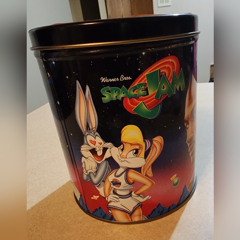 Vintage Space Jam Tin